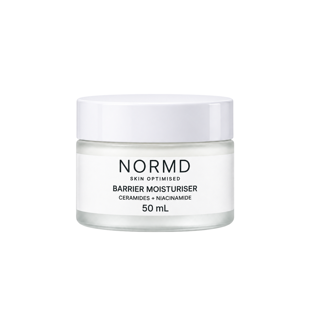 NORMD Barrier Moisturiser with Ceramides and Niacinamide, 50 mL